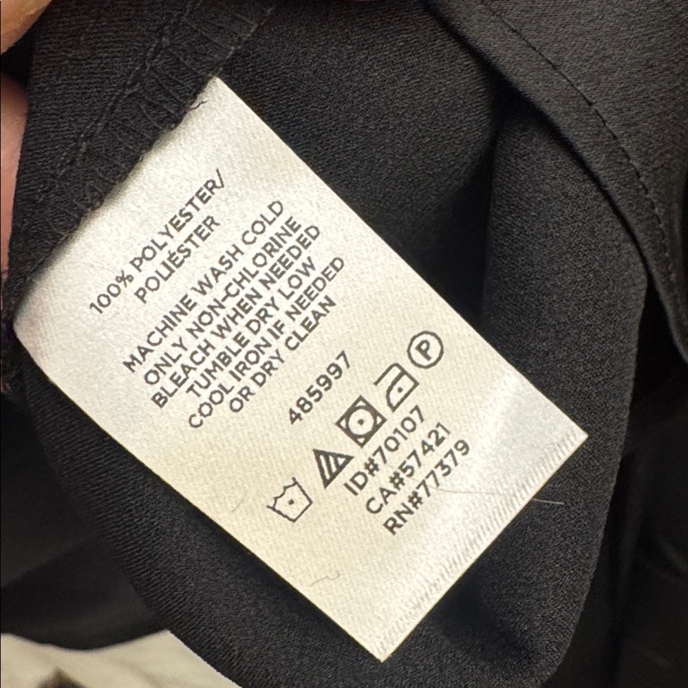 Ann Taylor Elegant Black Bow-Tie Blouse - Picture 10 of 10